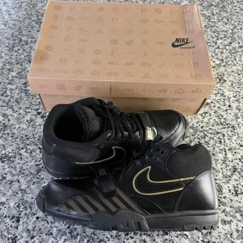 Nike Air Trainer 1 Mid PRM NRG BB51 Black Rare Sneaker M10.5 532303